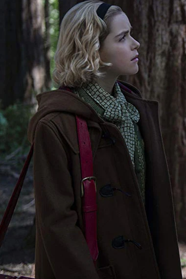 Kiernan Shipka Chilling Adventures Of Sabrina Wool Duffle Coat