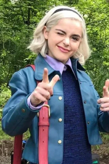 Chilling Adventures of Sabrina Kiernan Shipka Cropped Jacket