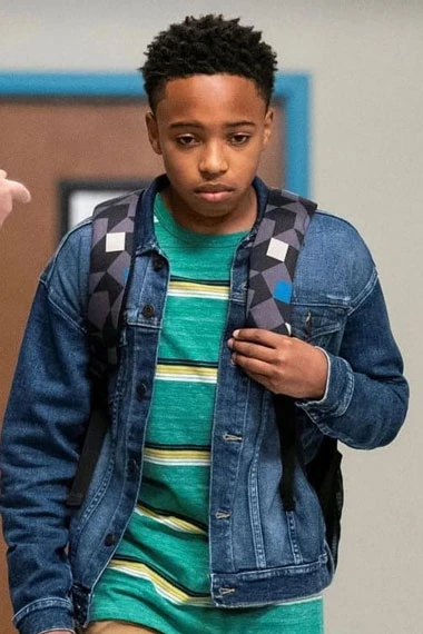 Cobra Kai Kenny Payne Dallas Dupree Young Blue Denim Jacket