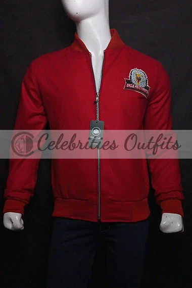 Cobra Kai William Zabka Eagle Fang Karate Red Varsity Jacket