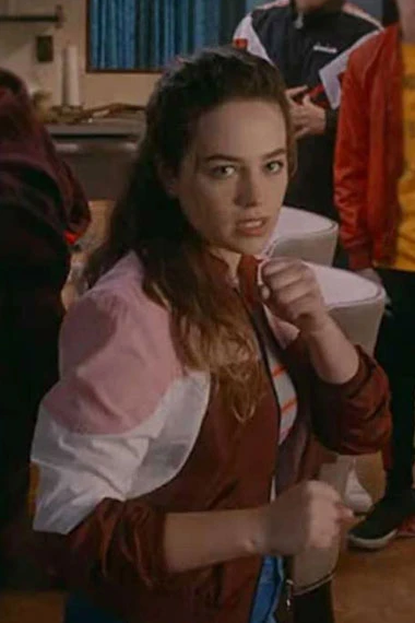 Mary Mouser Samantha LaRusso Cobra Kai Bomber Cotton Jacket