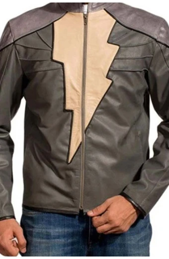 Shazam Injustice Gods Among Us Black Adam Grey Cosplay Jacket shazam-injustice-black-adam-jacket