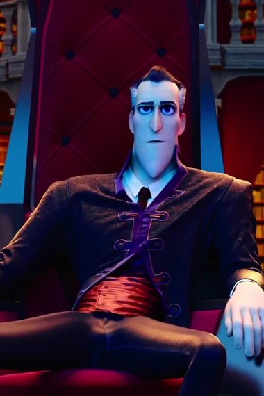 Count Dracula Monster Family 2 Jason Isaacs Cosplay Coat
