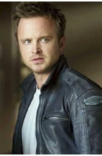 Aaron Paul Tobey Marshall Need for Speed Distressed Jacket aaron-paul-need-for-speed-jacket