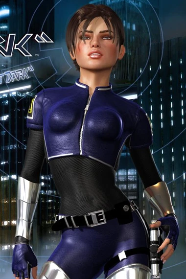 Perfect Dark Agent Joanna Dark Cosplay Leather Jacket
