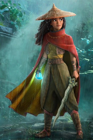 Raya and the Last Dragon Kelly Marie Tran Wool Poncho