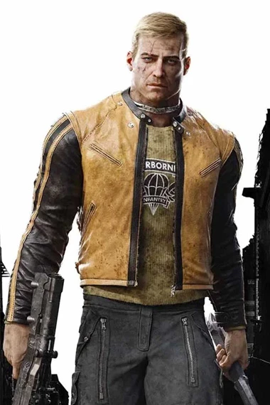BJ Blazkowicz Terror Billy Wolfenstein Cosplay Biker Jacket