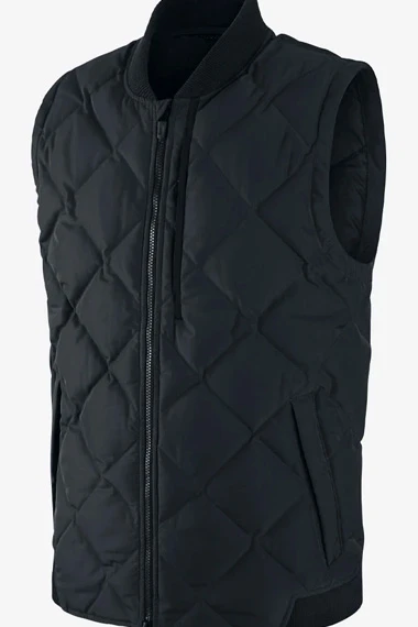 Adonis Donnie Michael B Jordan Creed Quilted Black Satin Vest