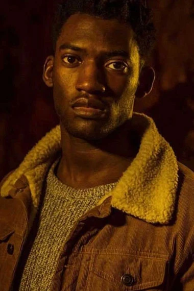 Curfew Malachi Kirby Michael Garwick Brown Corduroy Jacket