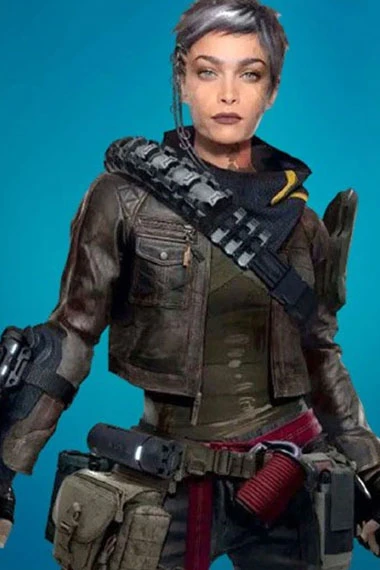 Nomad Cyberpunk 2077 Video Game Cropped Brown Cosplay Jacket