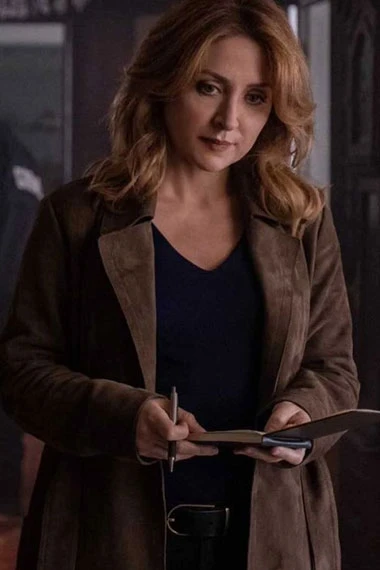 Detective Chesler Sasha Alexander Dangerous Lies Trench Coat