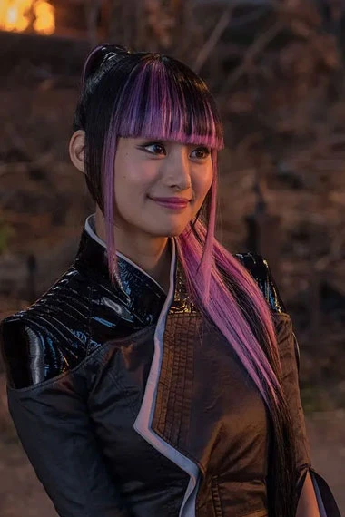 Deadpool 2 Movie Yukio Shioli Kutsuna Black Leather Jacket