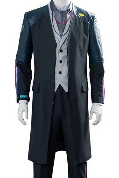 Die Hardman Bridges Death Stranding Black Cosplay Wool Coat