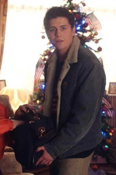 James Maguire Derry Girls Dylan Llewellyn Blue Denim Jacket