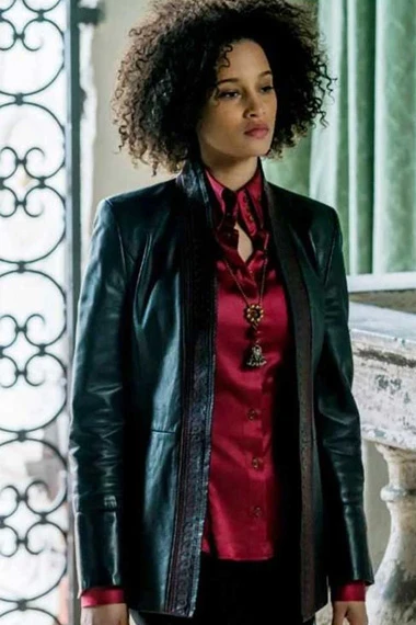 Juliette Durand A Discovery Of Witches Leather Jacket