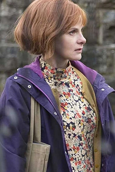Gillian Chamberlain A Discovery Of Witches Purple Jacket