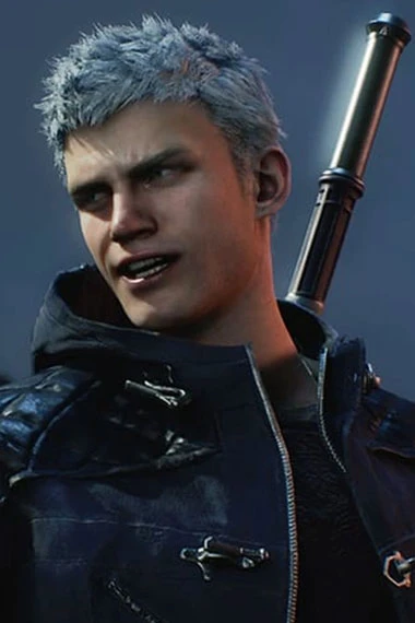 Nero Video Game Devil May Cry Hooded Blue Cosplay Cotton Coat