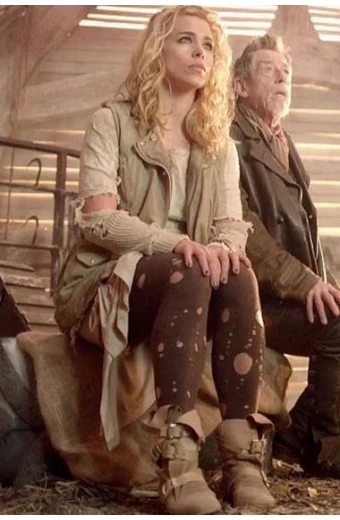 Doctor Who Roes Tyler Billie Piper Beige Suede Leather Vest doctor-who-billie-piper-beige-vest