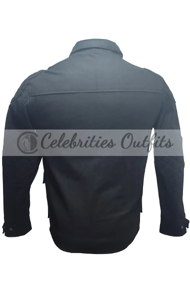Doctor Who TV Show Dan Lewis John Bishop Black Cotton Jacket doctor-who-john-bishop-black-cotton-jacket
