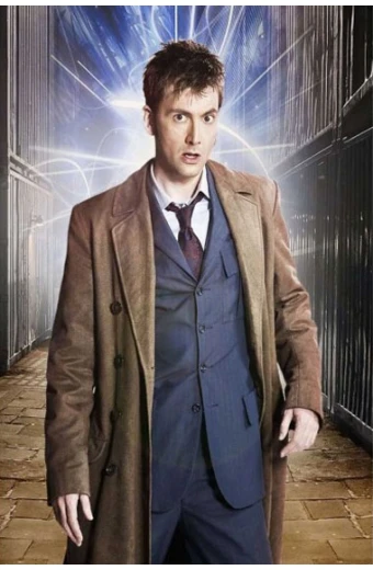 Tenth Doctor David Tennant Doctor Who John Smith Coat doctor-who-david-tennant-trench-coat