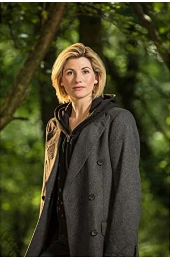 Jodie Whittaker Doctor Who TV Show Thirteenth Doctor Coat doctor-who-jodie-black-wool-coat