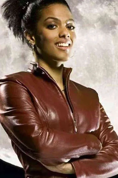 Doctor Who Martha Jones Freema Agyeman Brown Leather Jacket