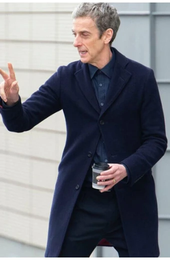 Doctor Who TV Show Peter Capaldi Twelfth Doctor Trench Coat peter-capaldi-doctor-who-coat