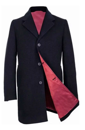 Peter Capaldi Doctor Who TV Show Twelfth Doctor Black Coat peter-capaldi-doctor-who-trench-wool-coat