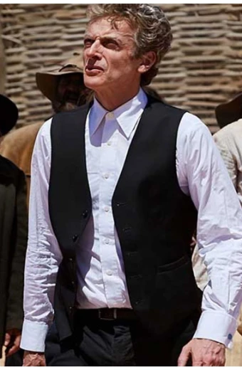 Doctor Who TV Show Peter Capaldi Twelfth Doctor Cotton Vest peter-capaldi-doctor-who-cotton-vest