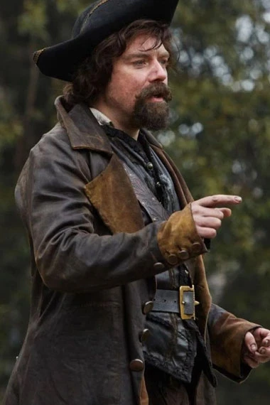 Doctor Who Rufus Hound Sam Swift Brown Leather Trench Coat doctor-who-sam-swift-brown-coat