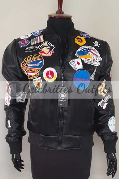 Doctor Who TV Show Sophie Aldred Ace Black Satin Jacket