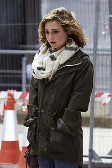 Doctor Who TV Show Heather Stephanie Hyam Cotton Green Coat