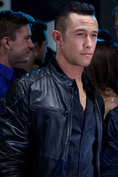 Joseph Gordon Levitt Don Jon Bomber Black Quilted Jacket