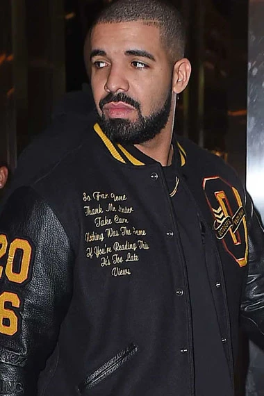 Aubrey Drake Graham Octobers Very Own Bomber Varsity Jacket