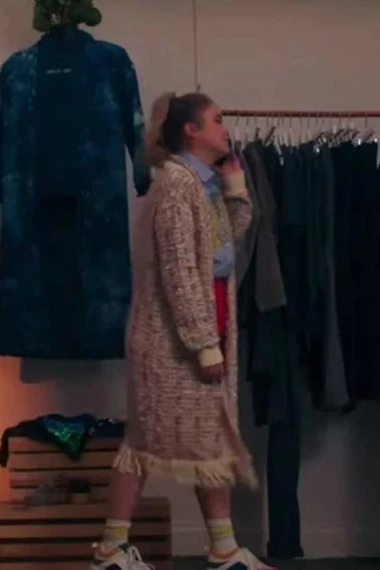 Taylor Spreitler Driven To The Edge Tess Checked Tweed Coat