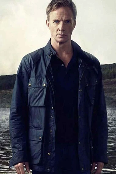 Mark Rupert Penry Jones The Drowning Black Cotton Jacket