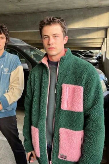 Sherpa Fabric Dylan Minnette Jacket