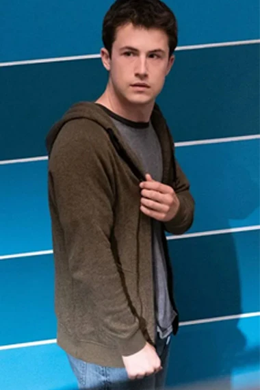 Tyler Shultz The Dropout Dylan Minnette Brown Hoodie Jacket