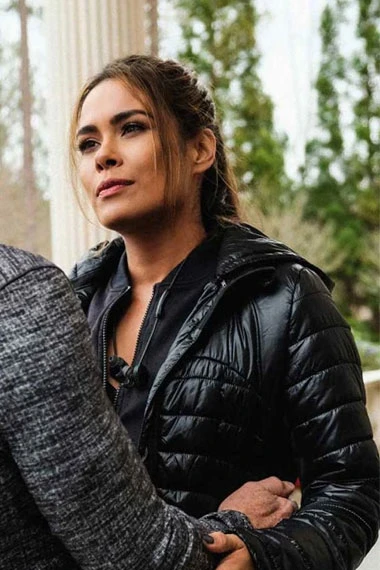 Dynasty Daniella Alonso Cristal Carrington Rita Quilted Jacket