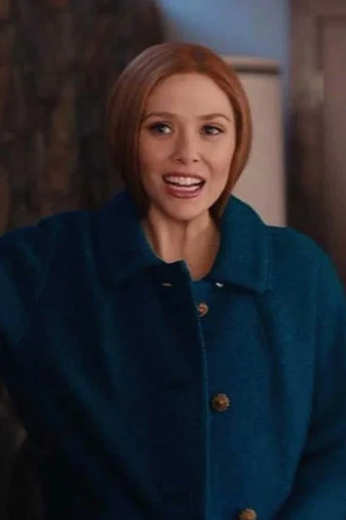 Scarlet Witch WandaVision Wanda Maximoff Elizabeth Olsen Coat