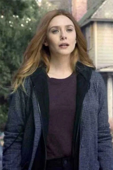 Elizabeth Olsen WandaVision Scarlet Witch Wanda Maximoff Coat