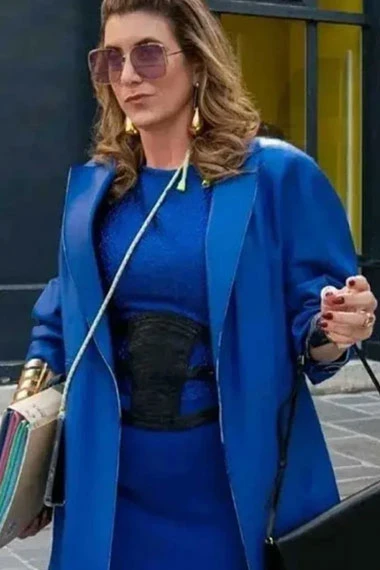 Philippine Leroy-Beaulieu Emily In Paris Sylvie Grateau Coat