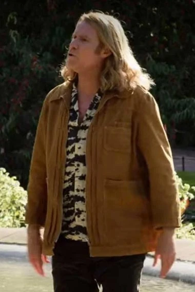Lars Erickssong Will Ferrell Eurovision Brown Cotton Jacket