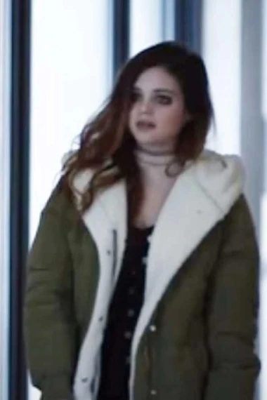 Lucy Every Breath You Take India Eisley Shearling Lined Coat