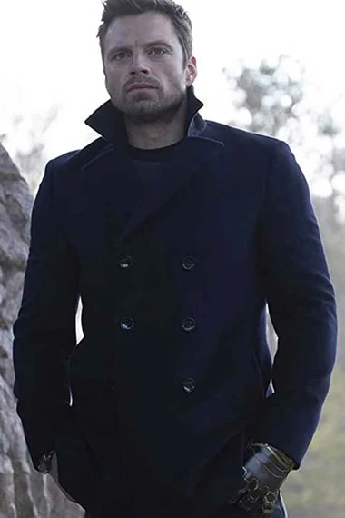 Bucky Barnes Falcon and Winter Soldier Sebastian Stan Coat