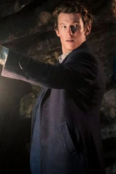 Callum Turner Fantastic Beasts Theseus Scamander Trench Coat