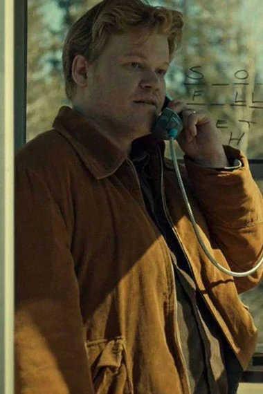 Fargo Jesse Plemons Ed Blumquist Brown Suede Leather Jacket