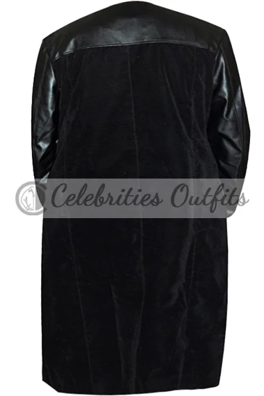Ben Browder John Crichton Farscape Black Long Trench Coat farscape-ben-browder-trench-coat