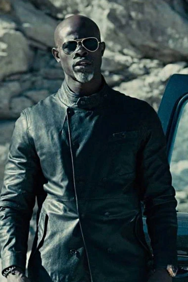 Mose Jakande Fast And Furious Djimon Hounsou Car Black Coat