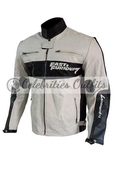 Dominic Toretto Vin Diesel Fast And Furious 7 Premiere Jacket vin-diesel-fast-furious-7-world-premiere-jacket